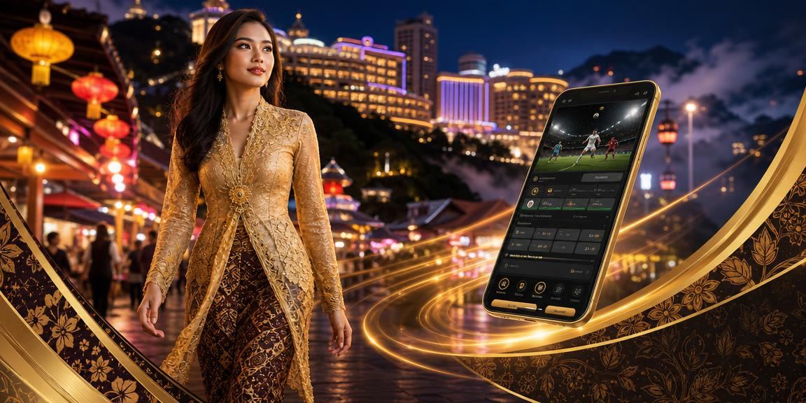 Pertaruhan sukan di Genting Highlands dengan pakaian kebaya di platform 45000